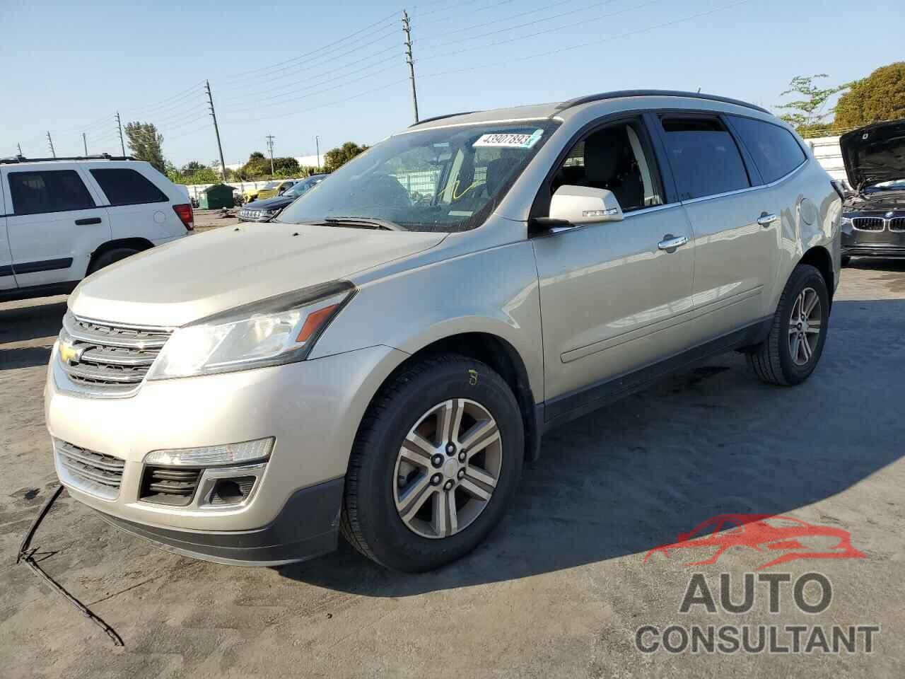 CHEVROLET TRAVERSE 2016 - 1GNKRGKD5GJ289542