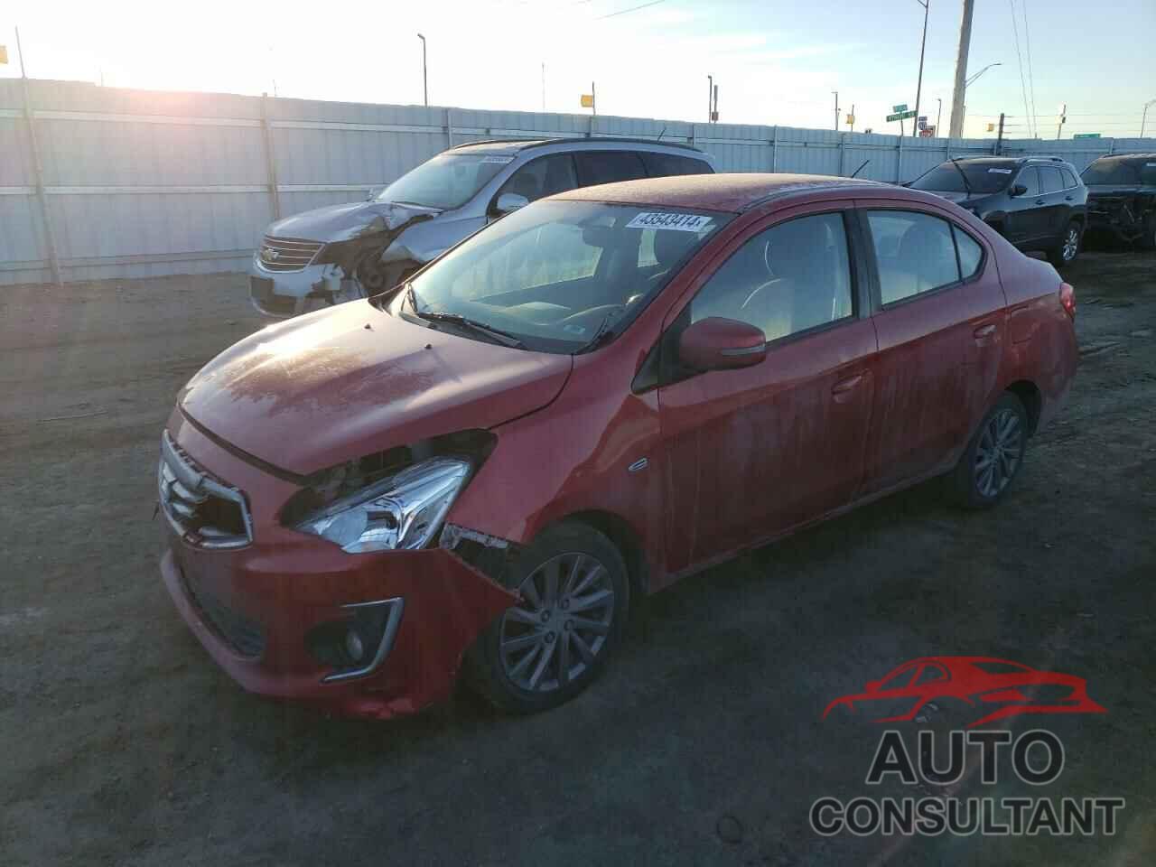 MITSUBISHI MIRAGE 2017 - ML32F4FJ8HHF18407