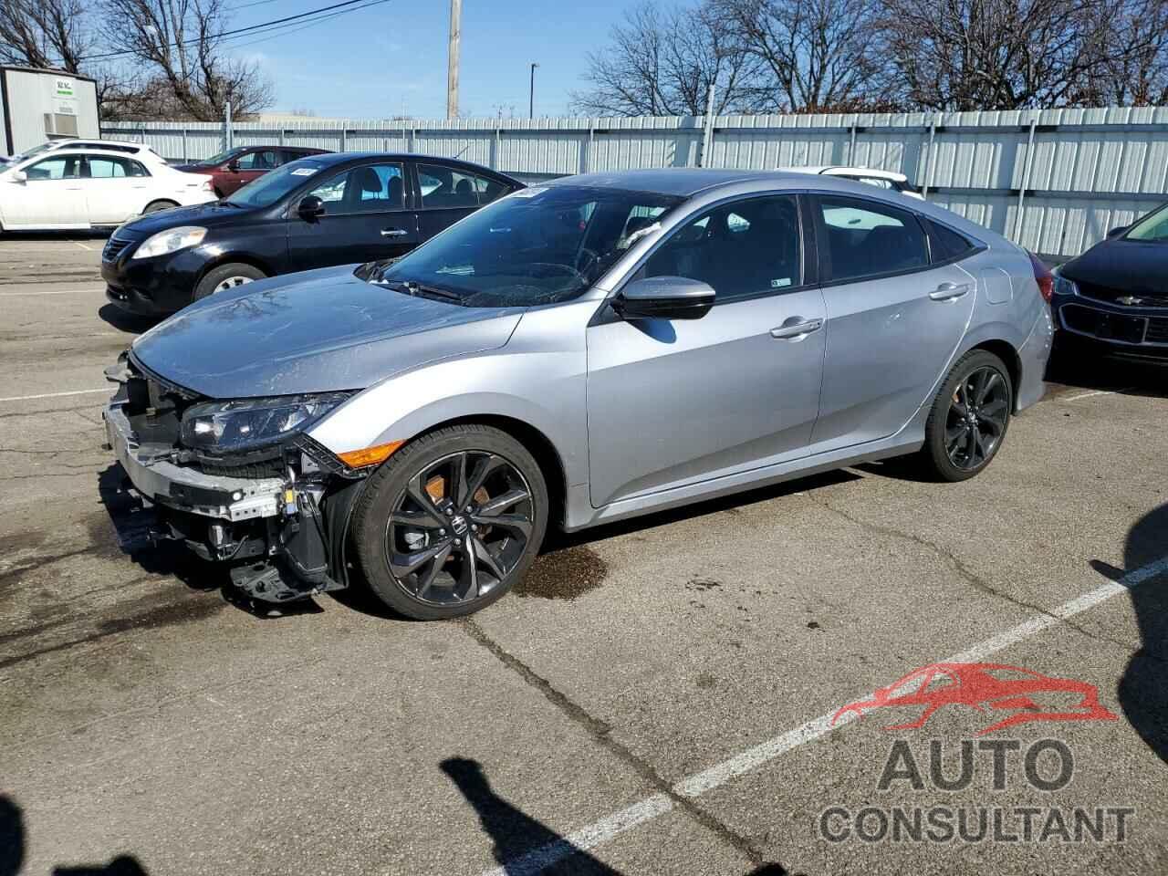 HONDA CIVIC 2019 - 2HGFC2F83KH552439