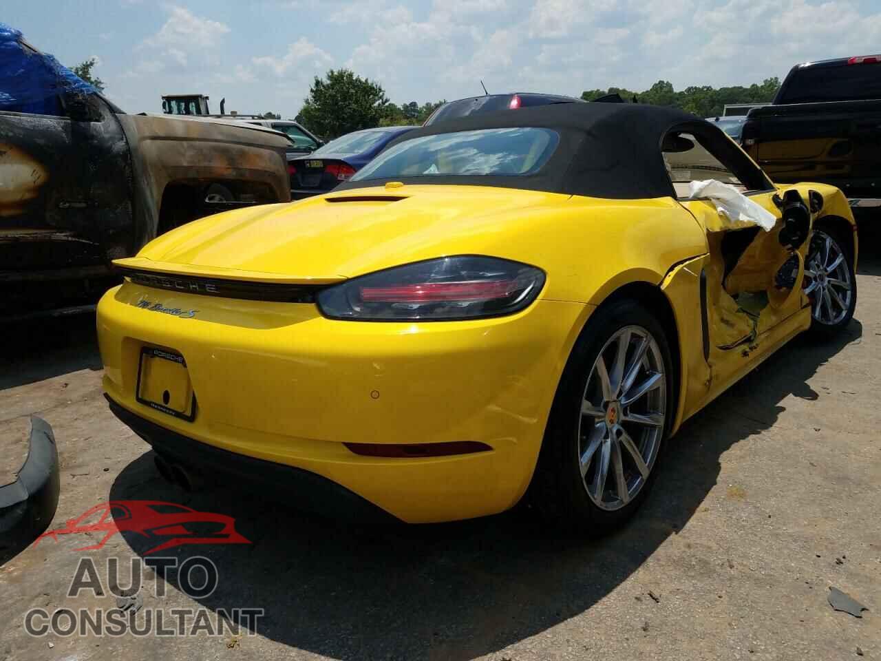 PORSCHE BOXSTER 2017 - WP0CB2A83HS241431