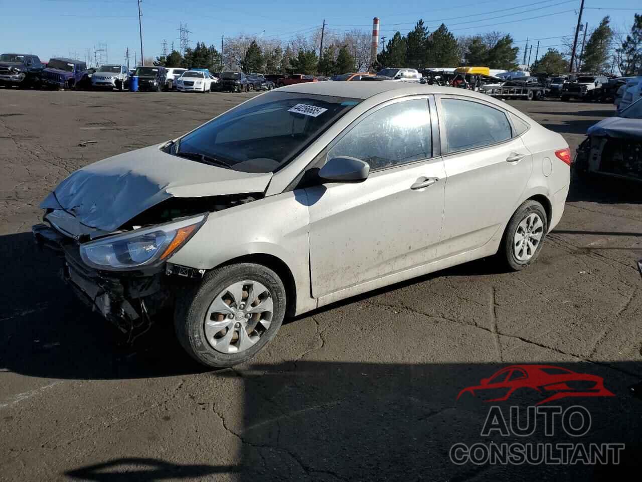 HYUNDAI ACCENT 2017 - KMHCT4AE6HU190022