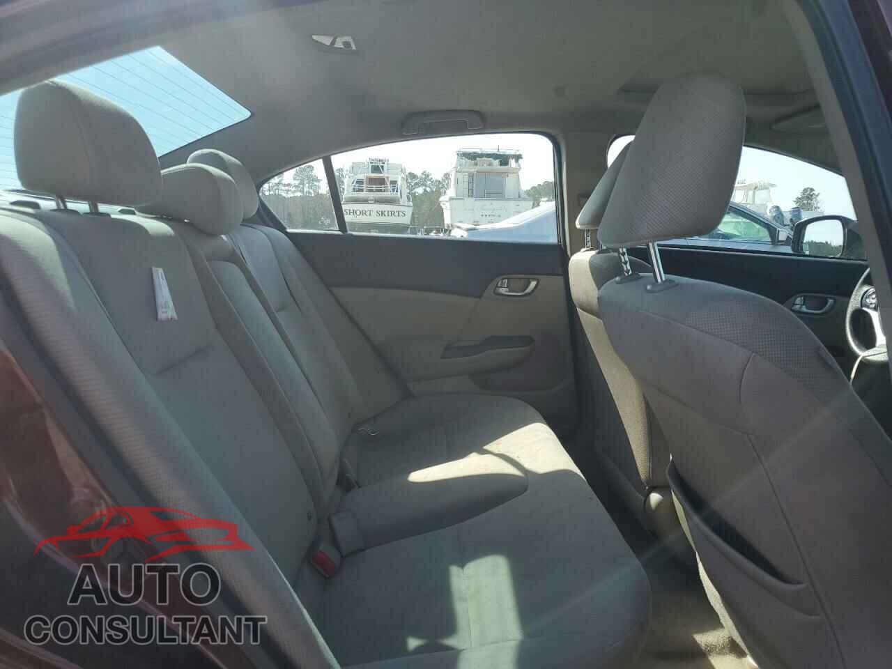 HONDA CIVIC 2012 - 19XFB2F84CE340017