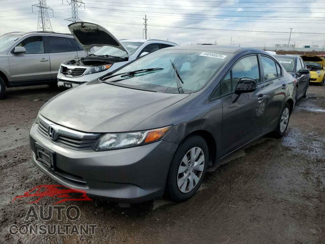 HONDA CIVIC 2012 - 19XFB2F57CE100515