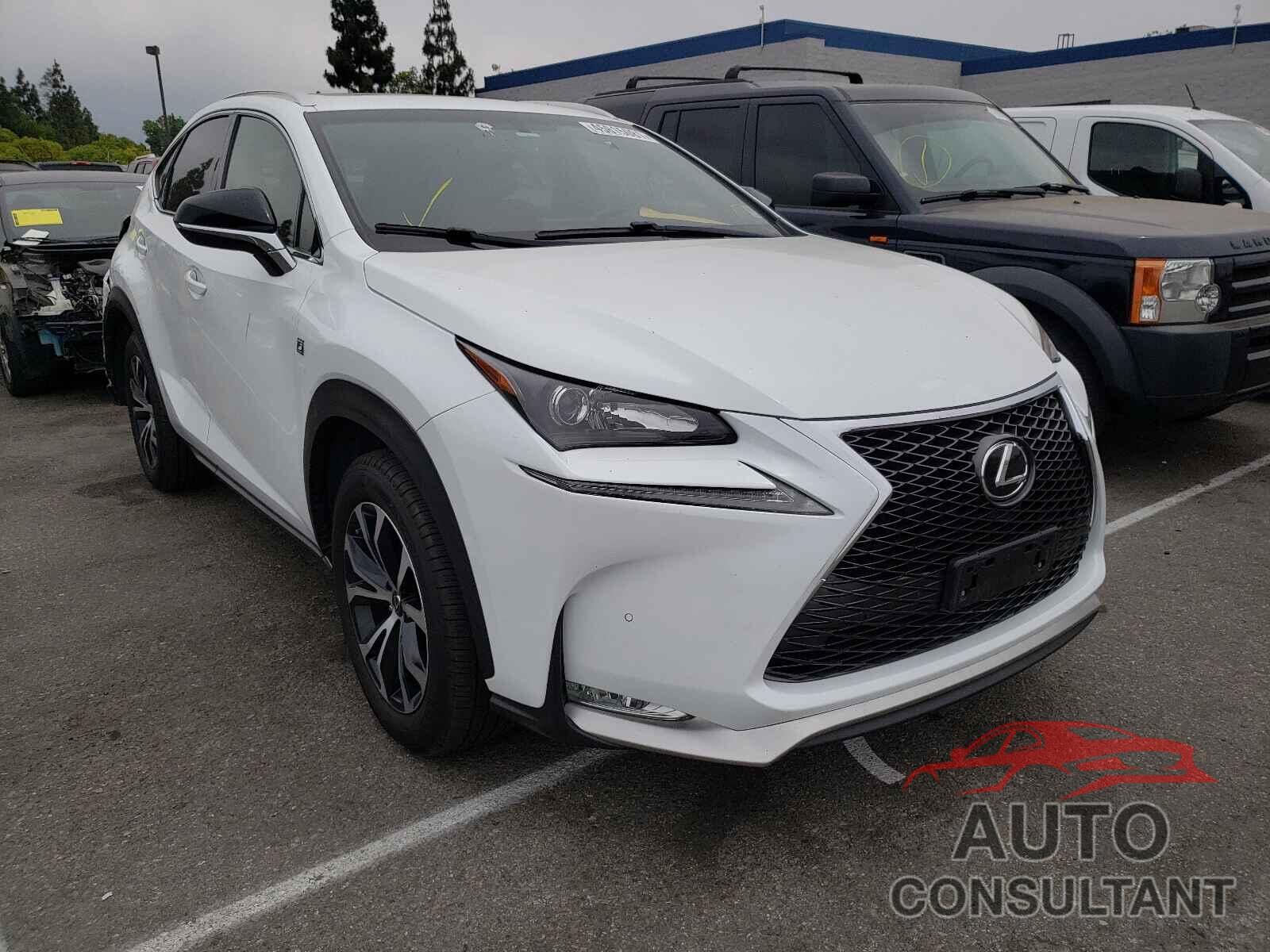 LEXUS NX 2017 - JTJYARBZ4H2056620