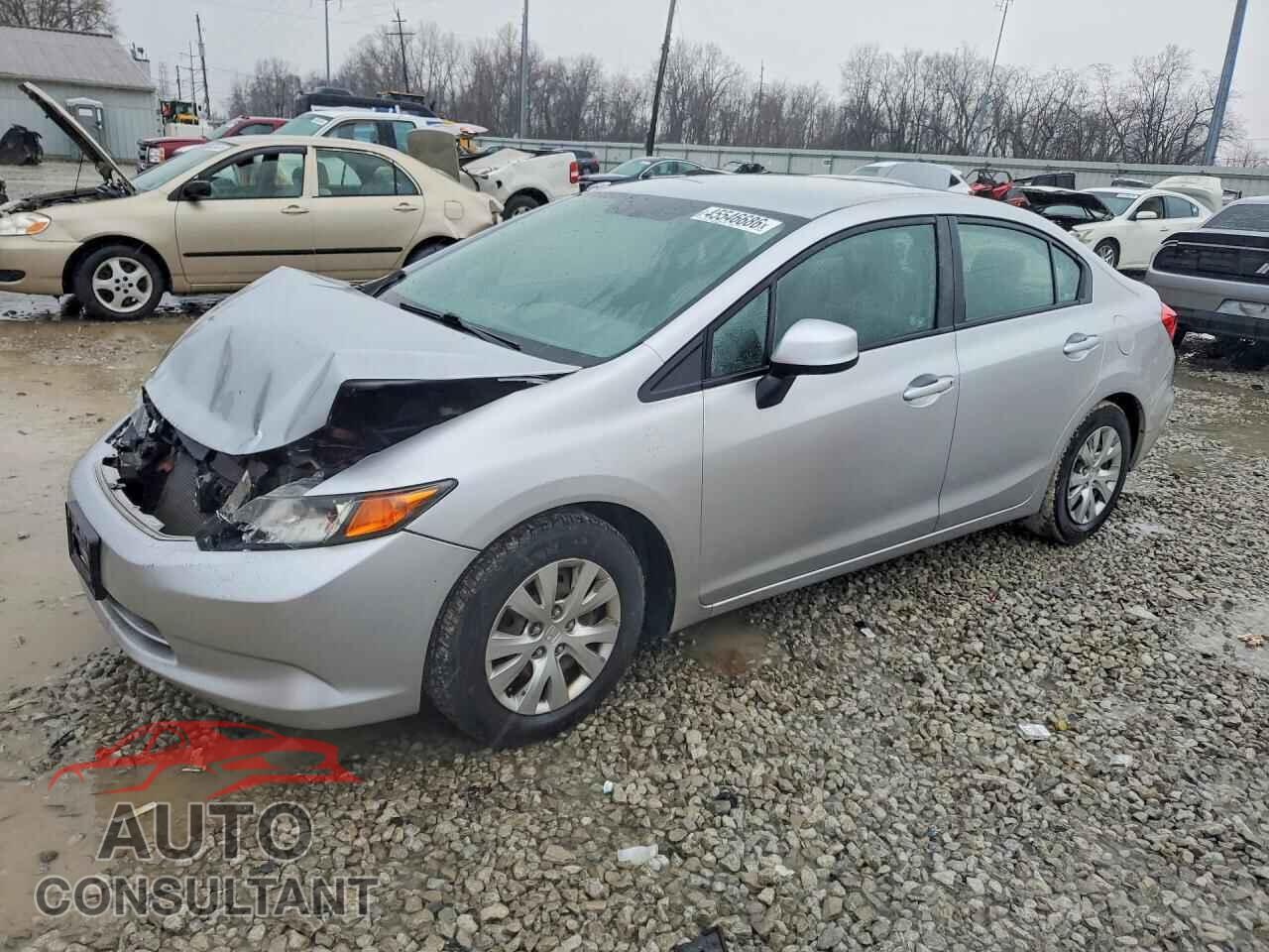 HONDA CIVIC 2012 - 2HGFB2F51CH334543