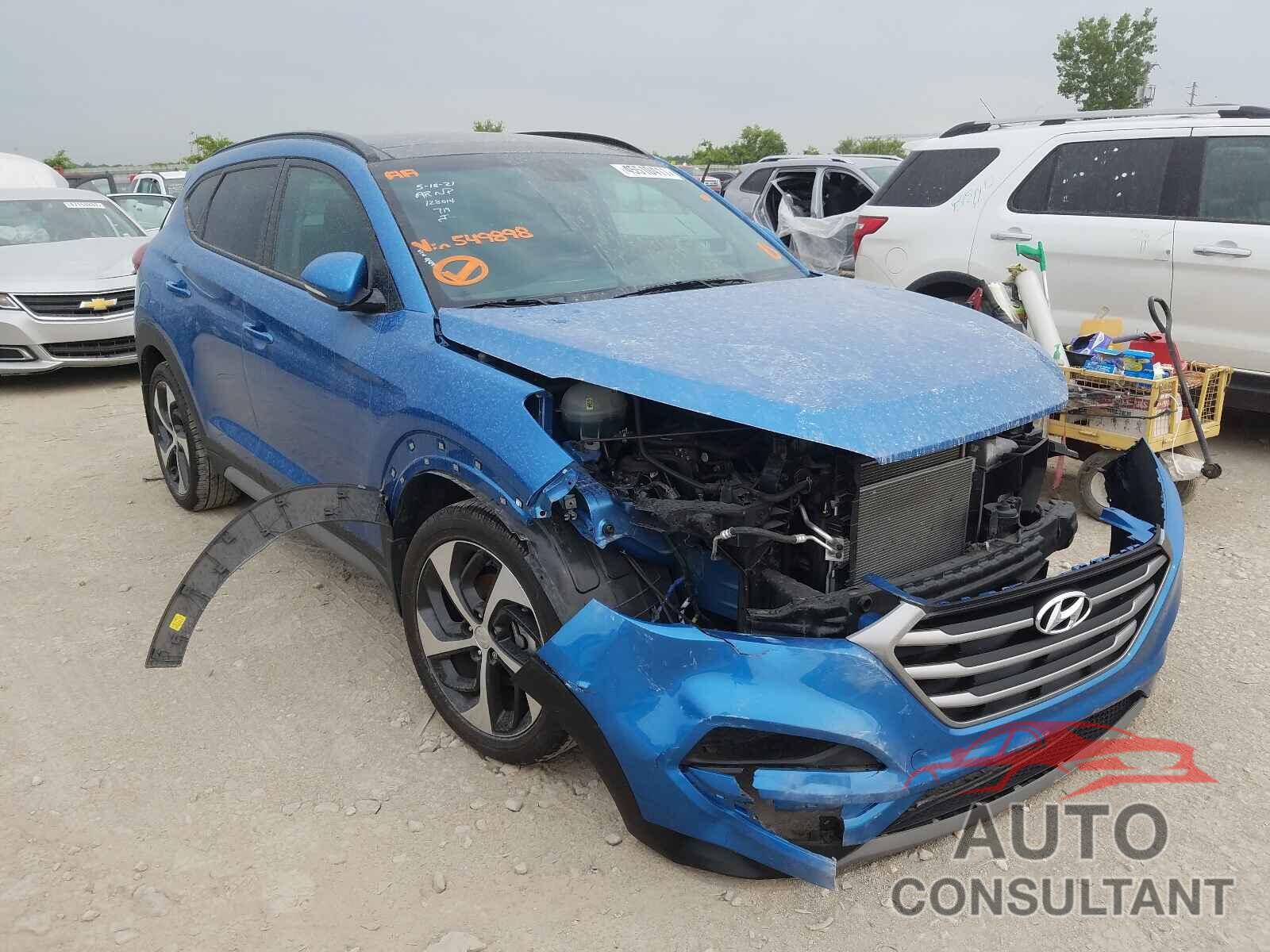 HYUNDAI TUCSON 2017 - KM8J3CA25HU549898