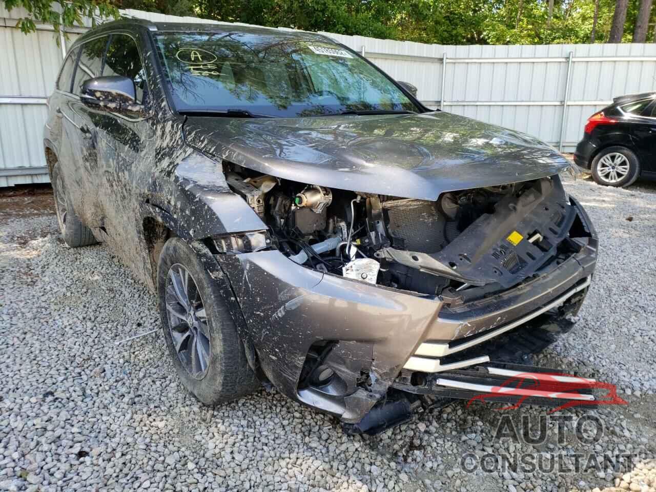 TOYOTA HIGHLANDER 2019 - 5TDKZRFH2KS333431