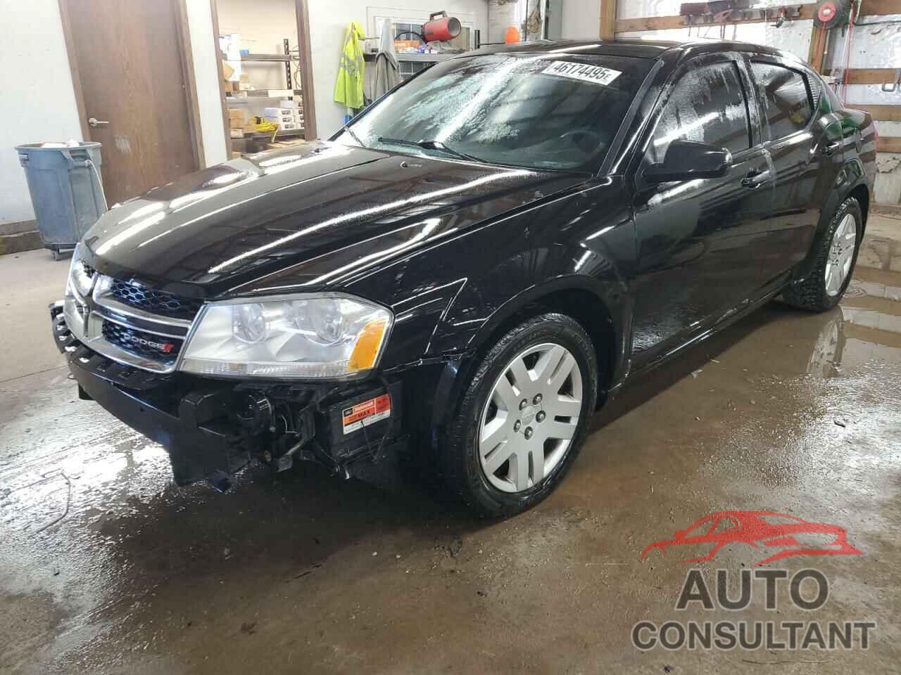 DODGE AVENGER 2013 - 1C3CDZAB7DN576462