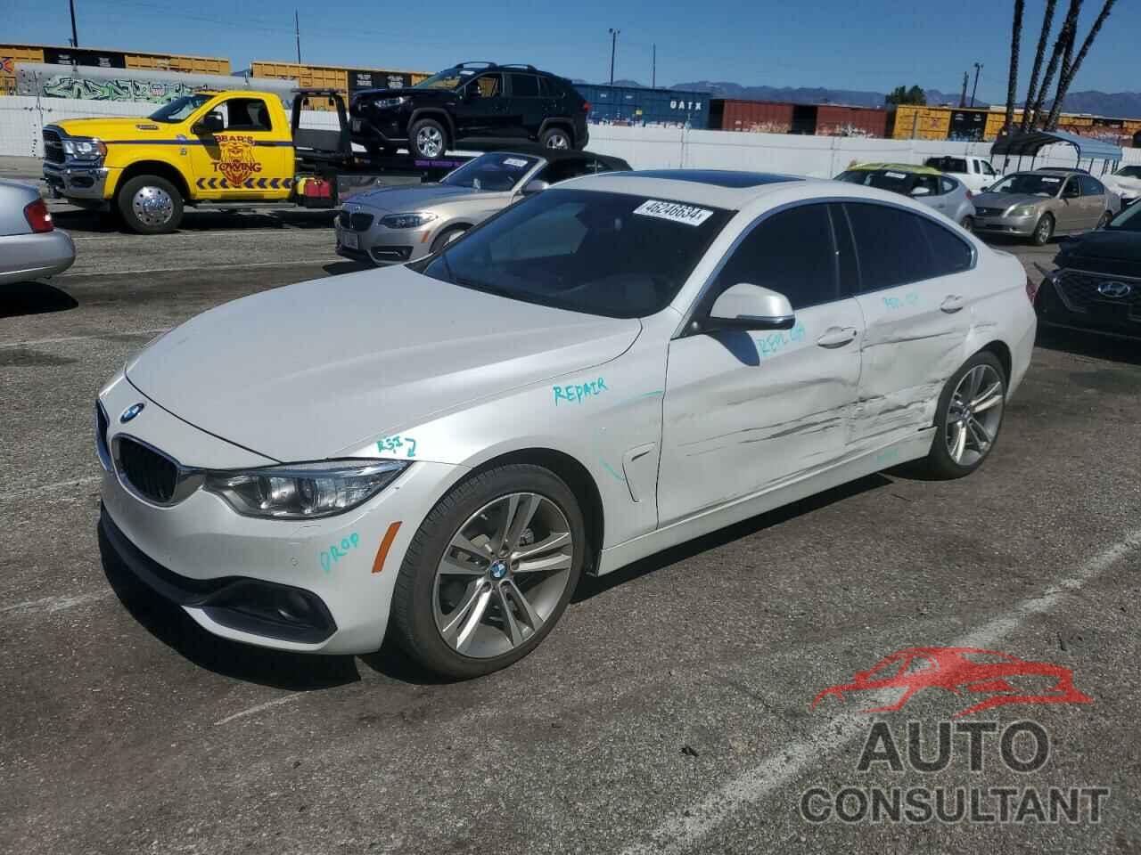 BMW 4 SERIES 2017 - WBA4F9C59HG792502