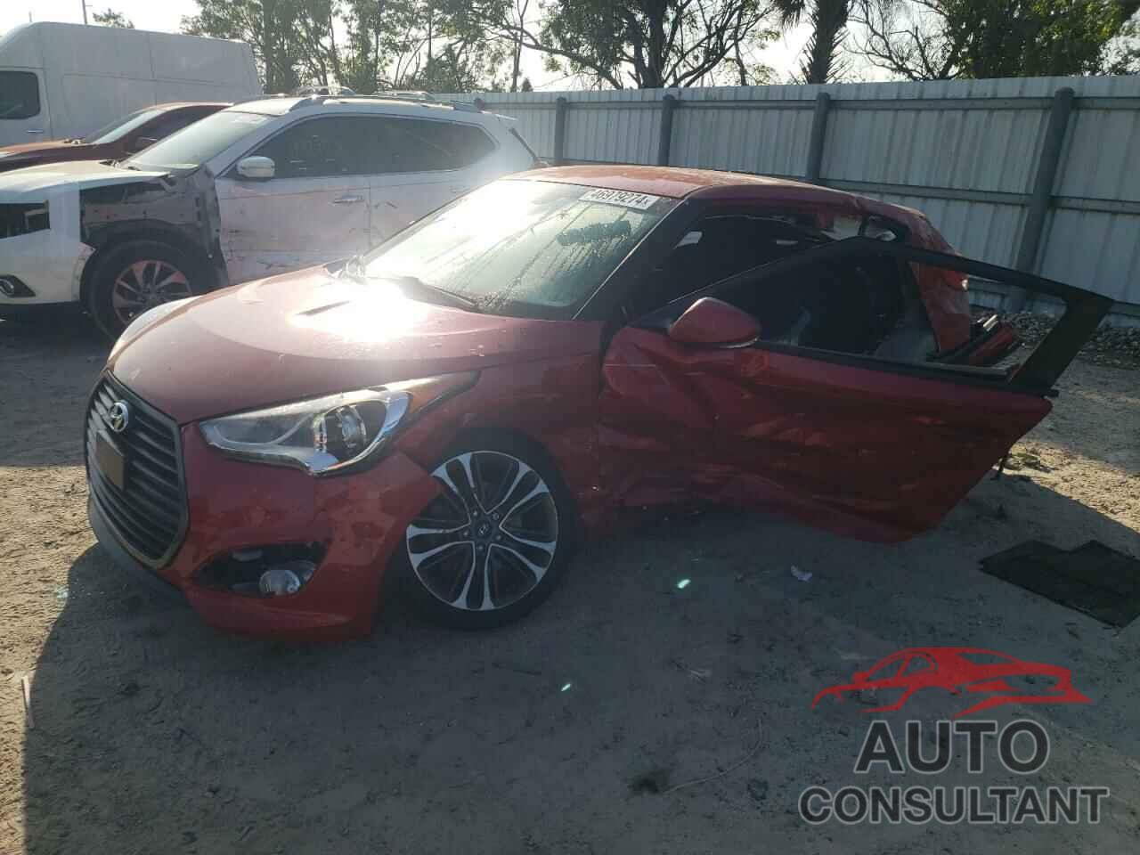 HYUNDAI VELOSTER 2016 - KMHTC6AE8GU282906