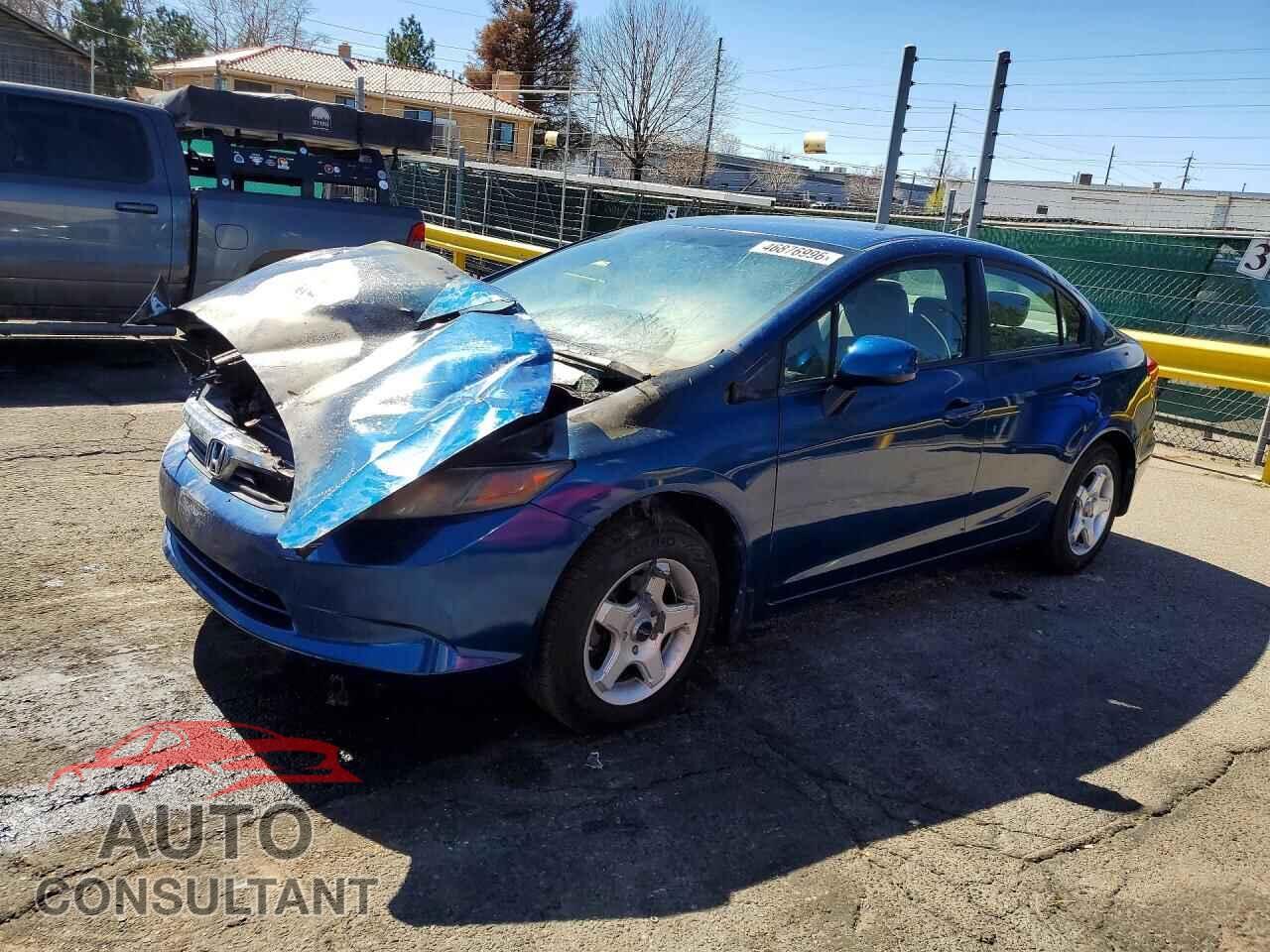 HONDA CIVIC 2012 - 19XFB2F5XCE045641