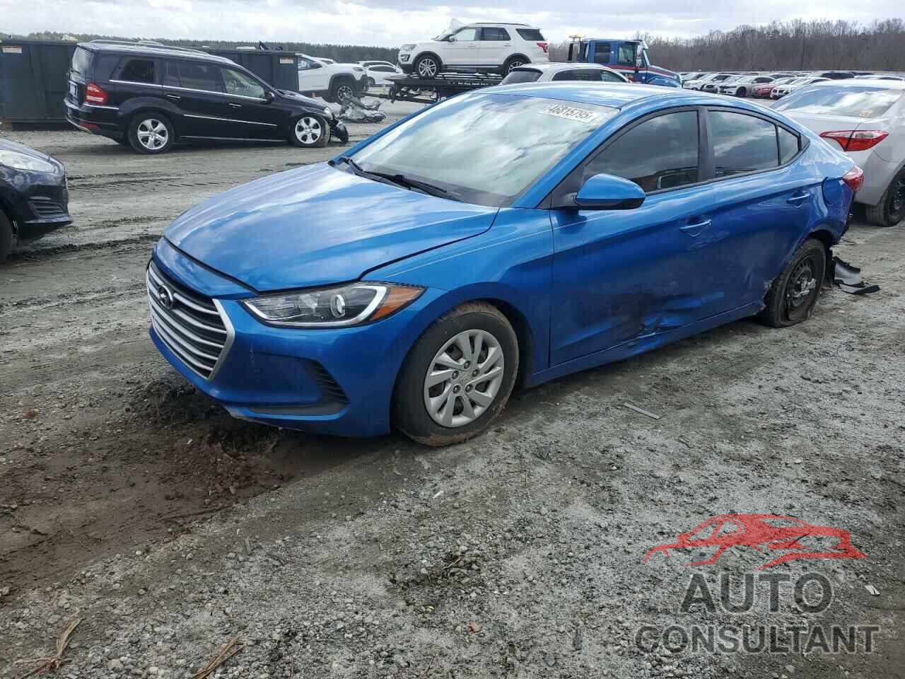HYUNDAI ELANTRA 2018 - 5NPD74LF2JH265687