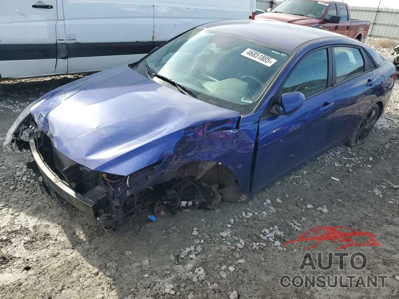 HYUNDAI ELANTRA 2021 - 5NPLS4AG1MH033477