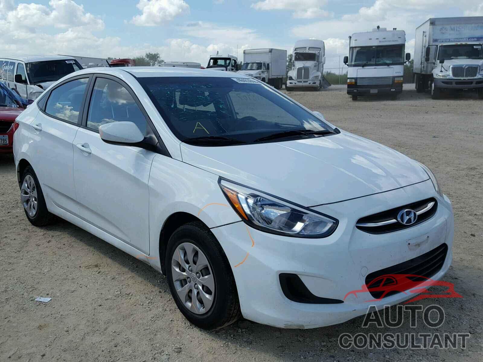 HYUNDAI ACCENT 2016 - KMHCT4AEXGU980048