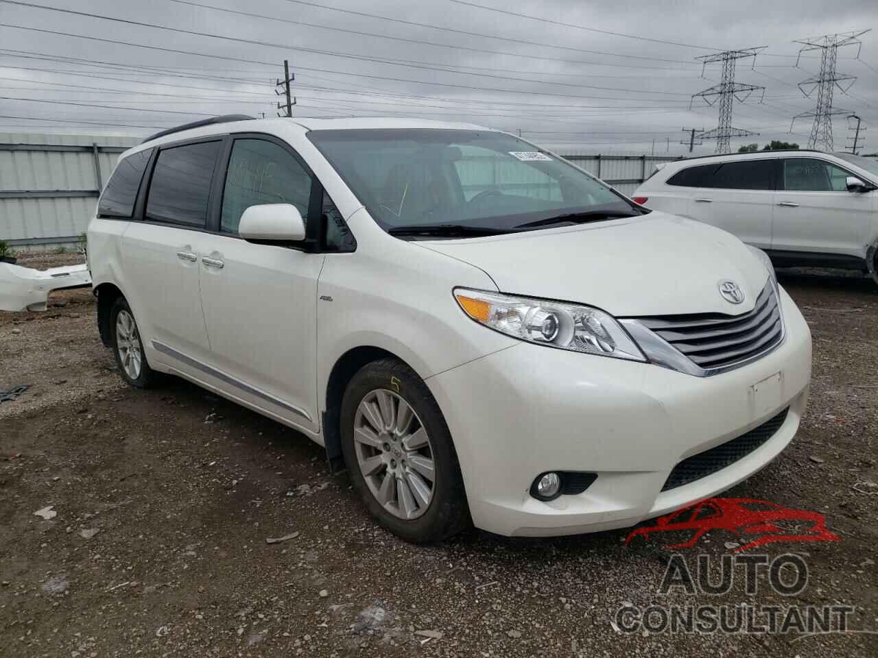 TOYOTA SIENNA 2017 - 5TDDZ3DC7HS177943