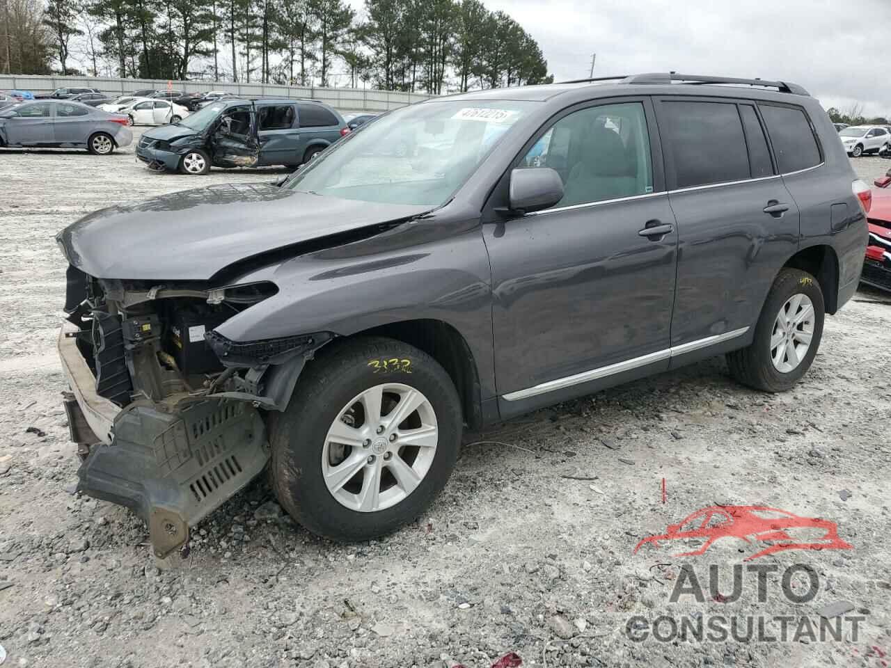 TOYOTA HIGHLANDER 2012 - 5TDBK3EH9CS167316