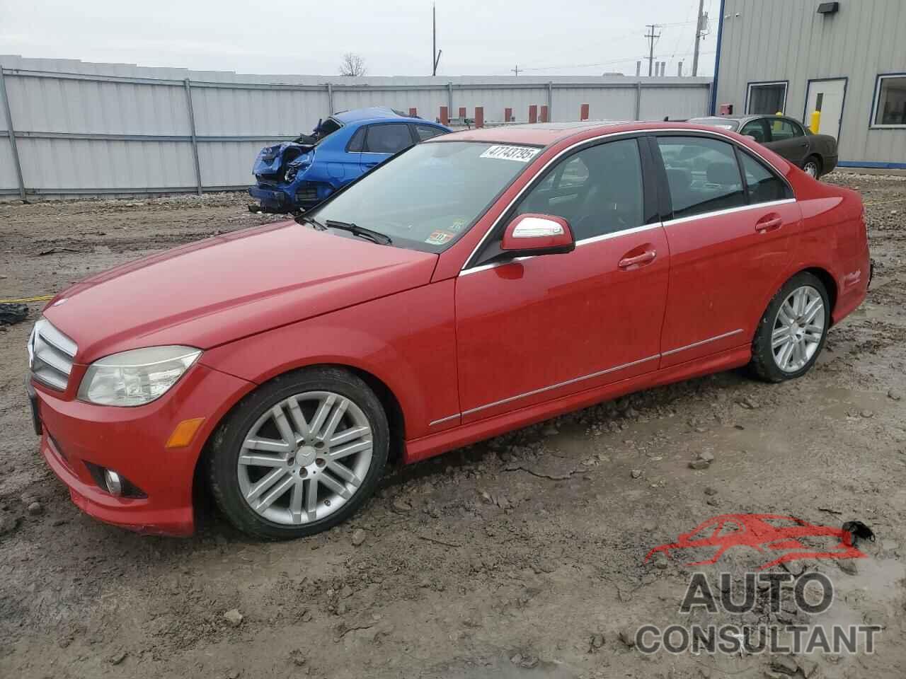 MERCEDES-BENZ C-CLASS 2009 - WDDGF81X49R050485