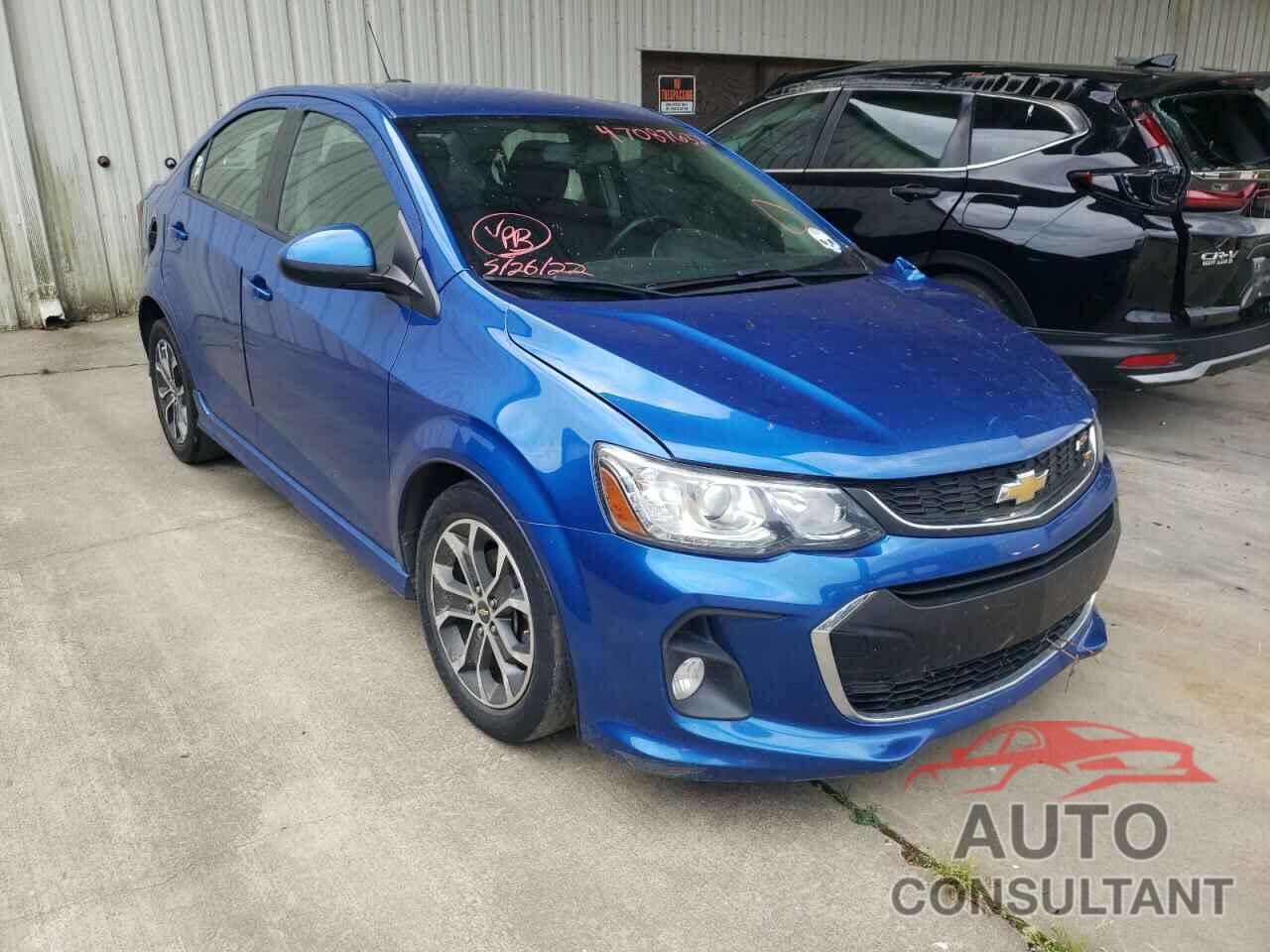 CHEVROLET SONIC 2017 - 1G1JD5SH5H4157254