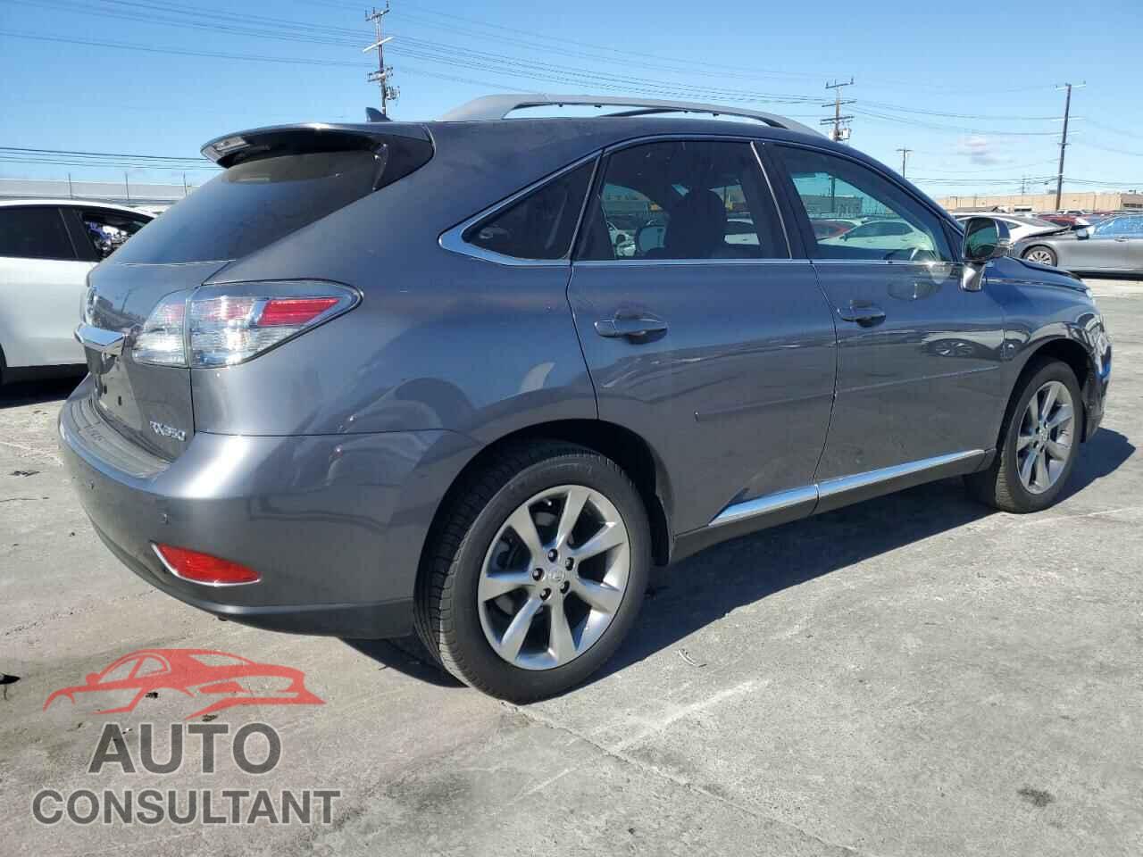 LEXUS RX350 2012 - 2T2ZK1BA7CC068475