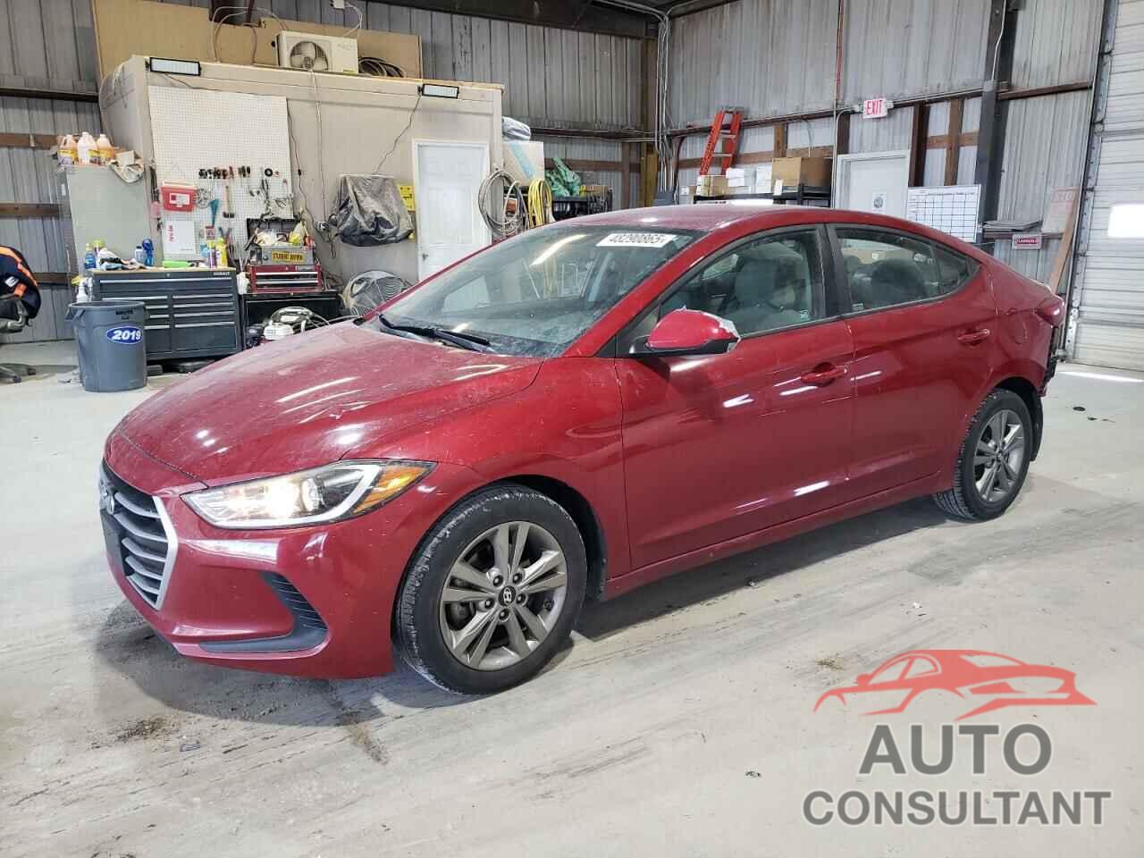 HYUNDAI ELANTRA 2017 - KMHD84LF2HU060122