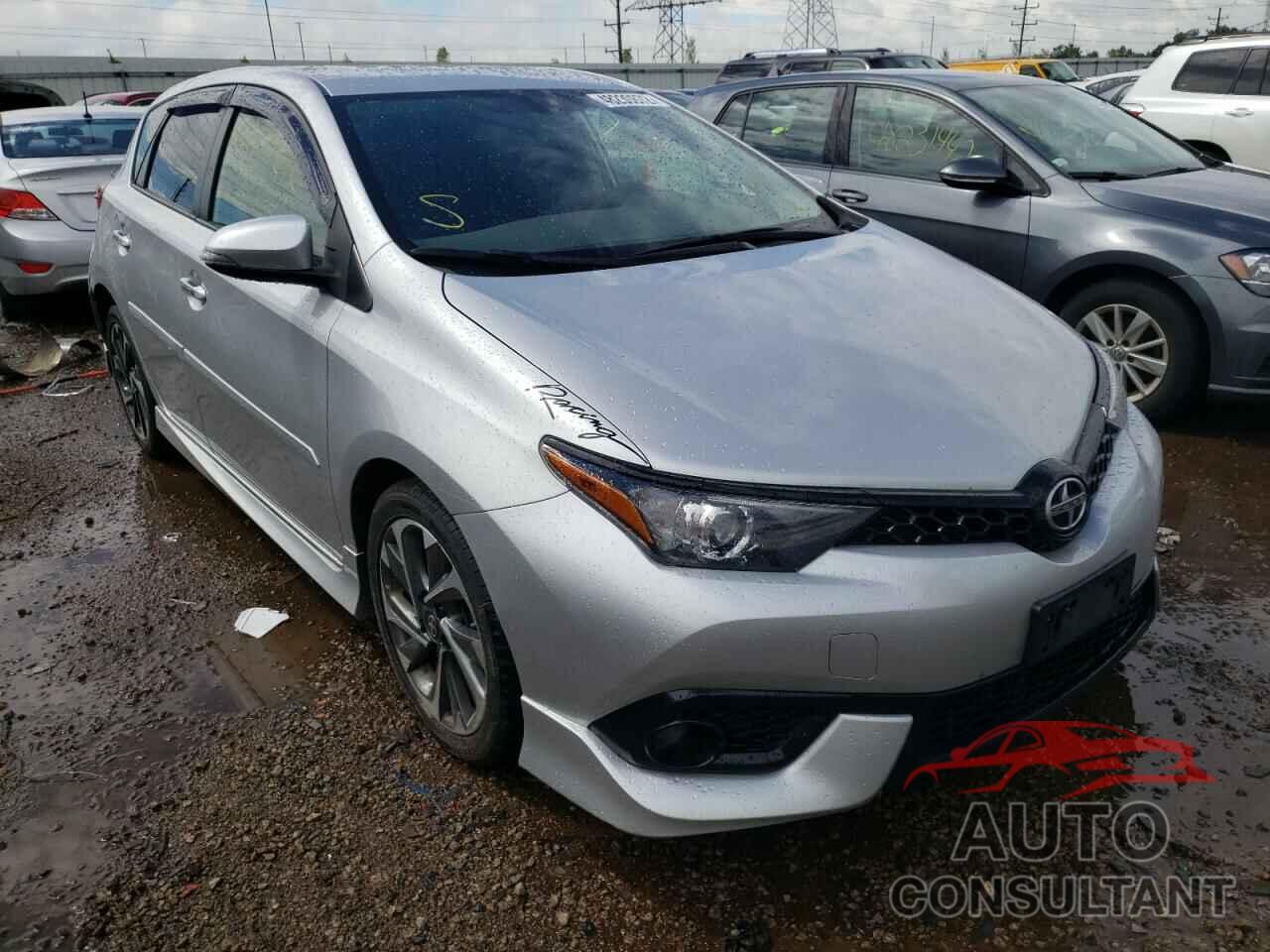 TOYOTA SCION 2016 - JTNKARJE6GJ501513