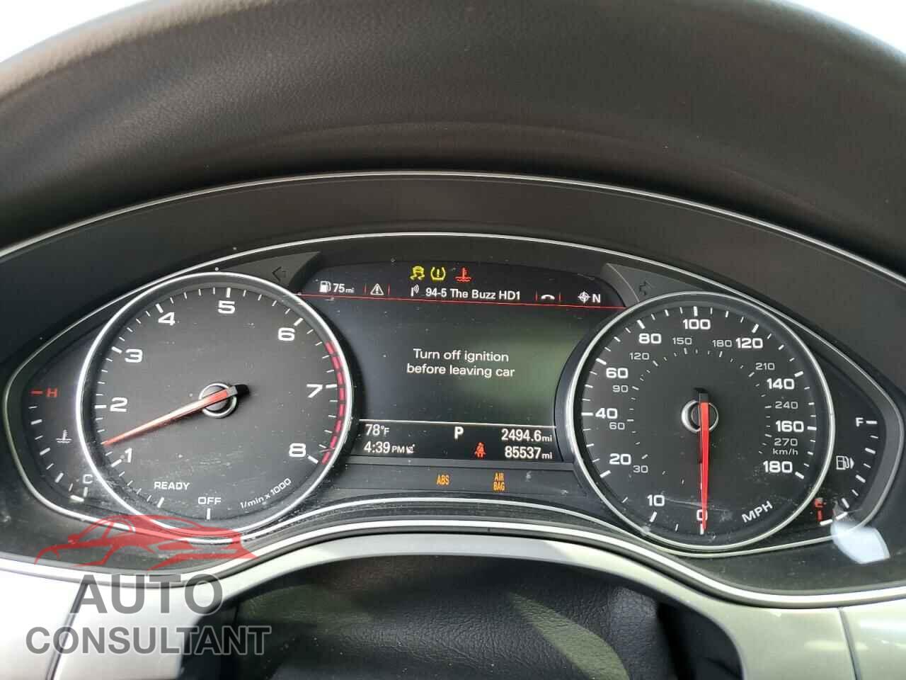 AUDI A6 2017 - WAUH2AFC8HN008444