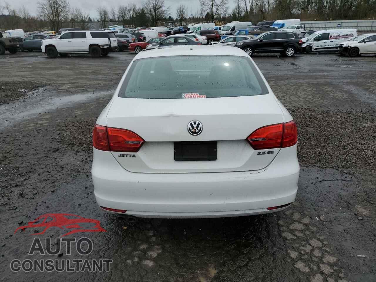 VOLKSWAGEN JETTA 2012 - 3VWDP7AJ3CM363100