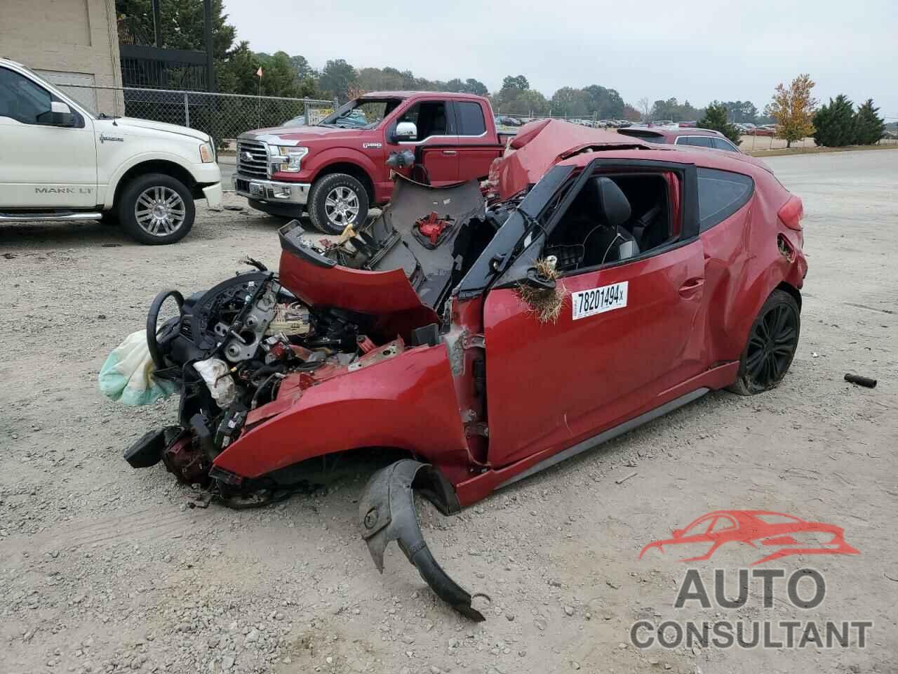 HYUNDAI VELOSTER 2016 - KMHTC6AE2GU300686