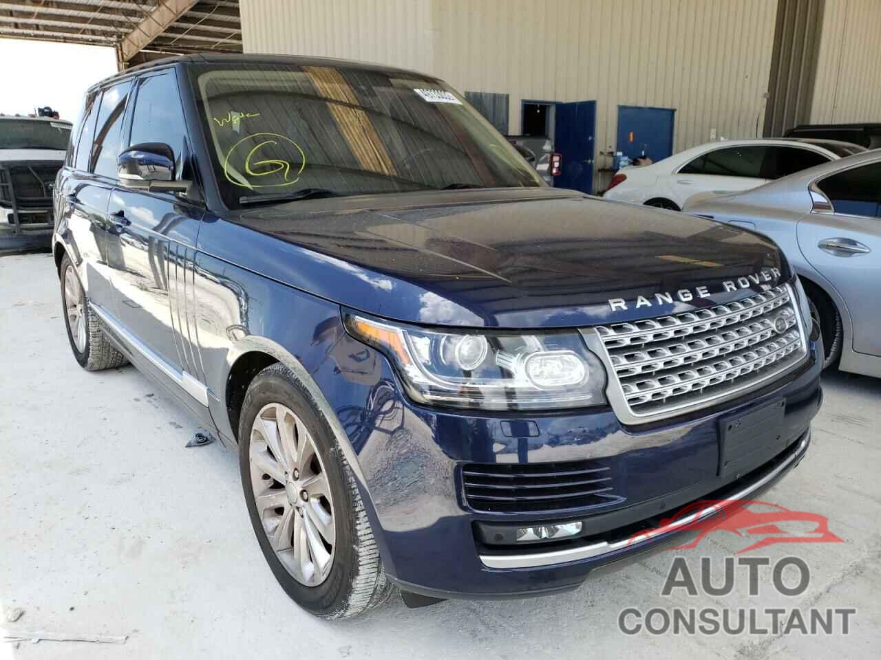 LAND ROVER RANGEROVER 2016 - SALGS2KF8GA261766