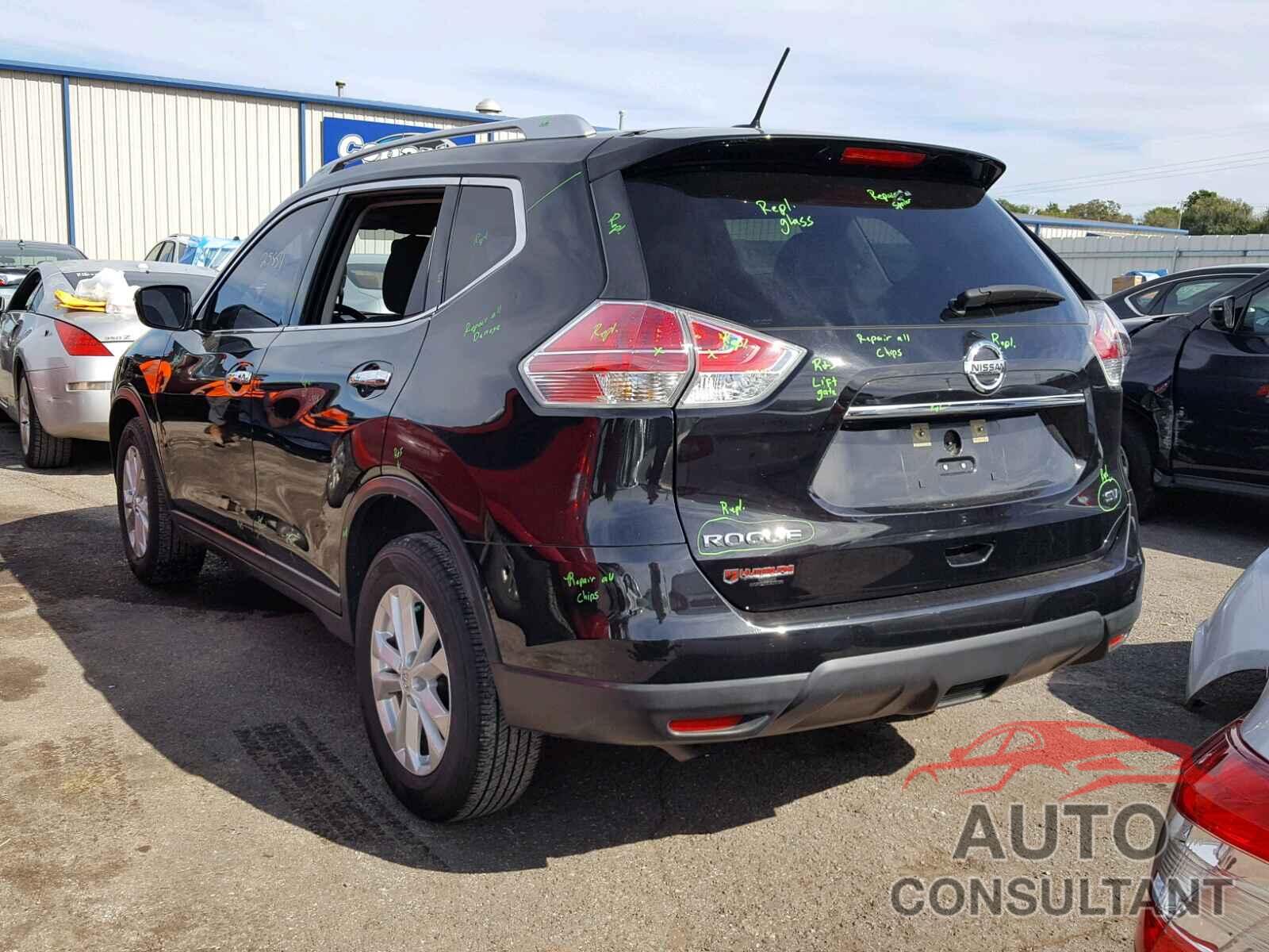 NISSAN ROGUE S 2016 - KNMAT2MT8GP673664