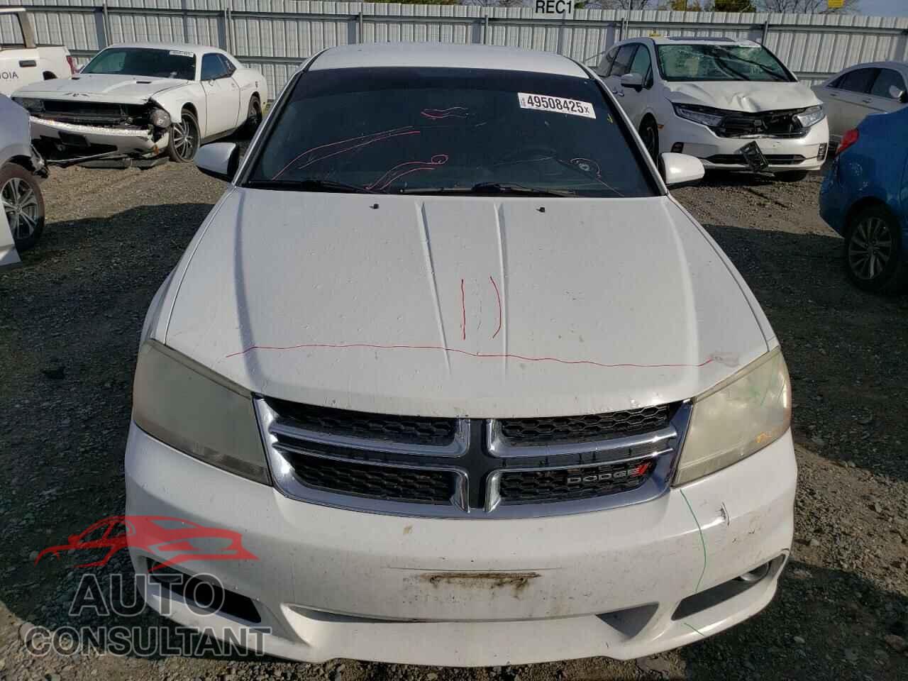 DODGE AVENGER 2013 - 1C3CDZCB2DN665661