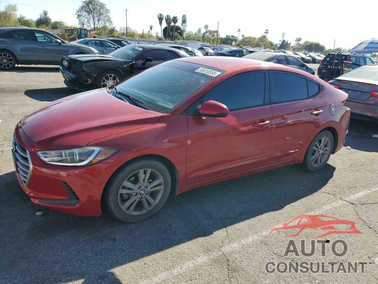 HYUNDAI ELANTRA 2017 - KMHD84LF7HU136028