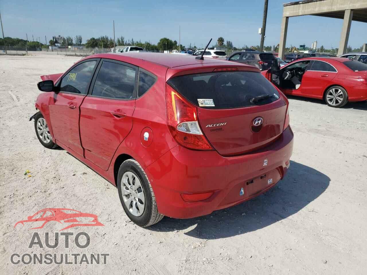 HYUNDAI ACCENT 2016 - KMHCT5AE0GU242359