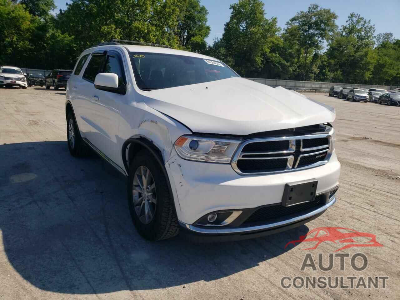 DODGE DURANGO 2017 - 1C4RDJAG6HC898899