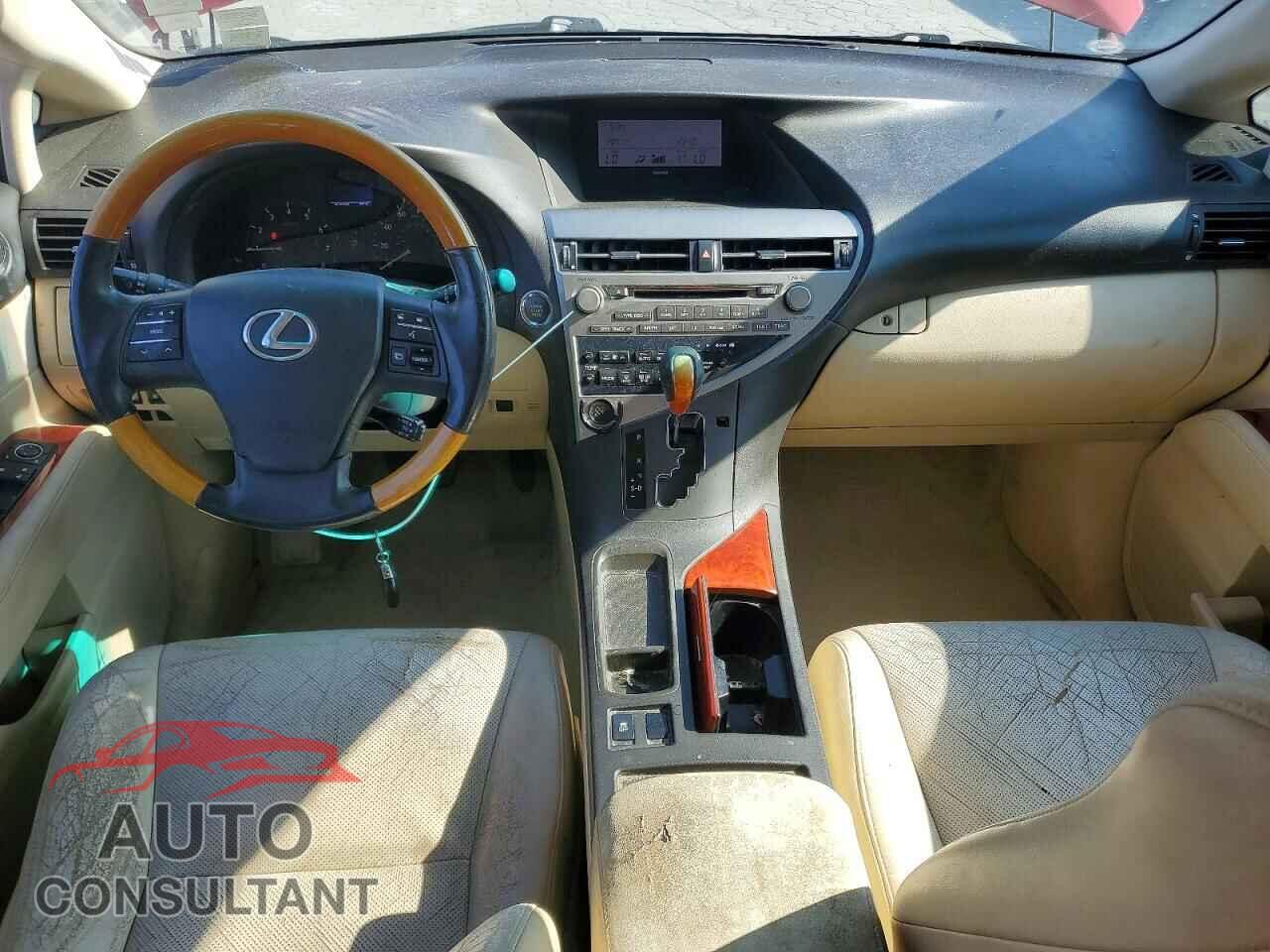 LEXUS RX350 2010 - 2T2ZK1BA0AC028980