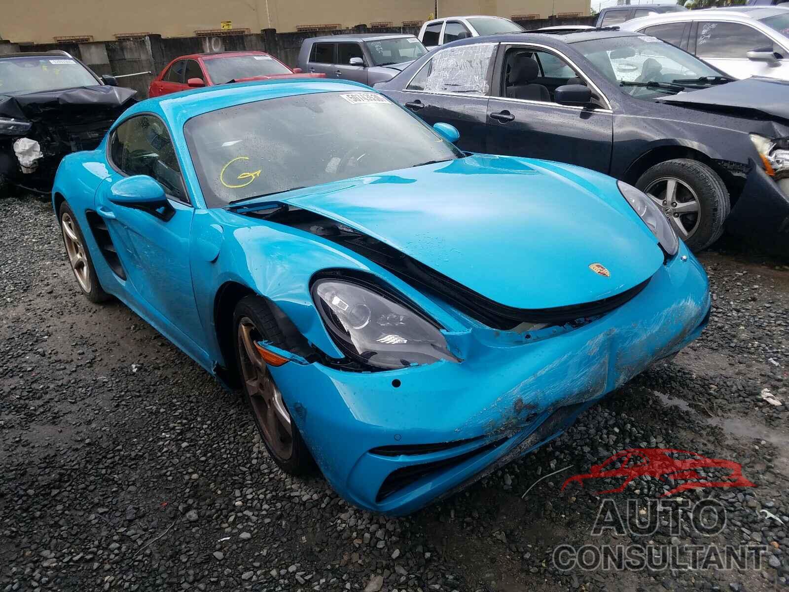 PORSCHE CAYMAN 2017 - WP0AA2A84HS270219