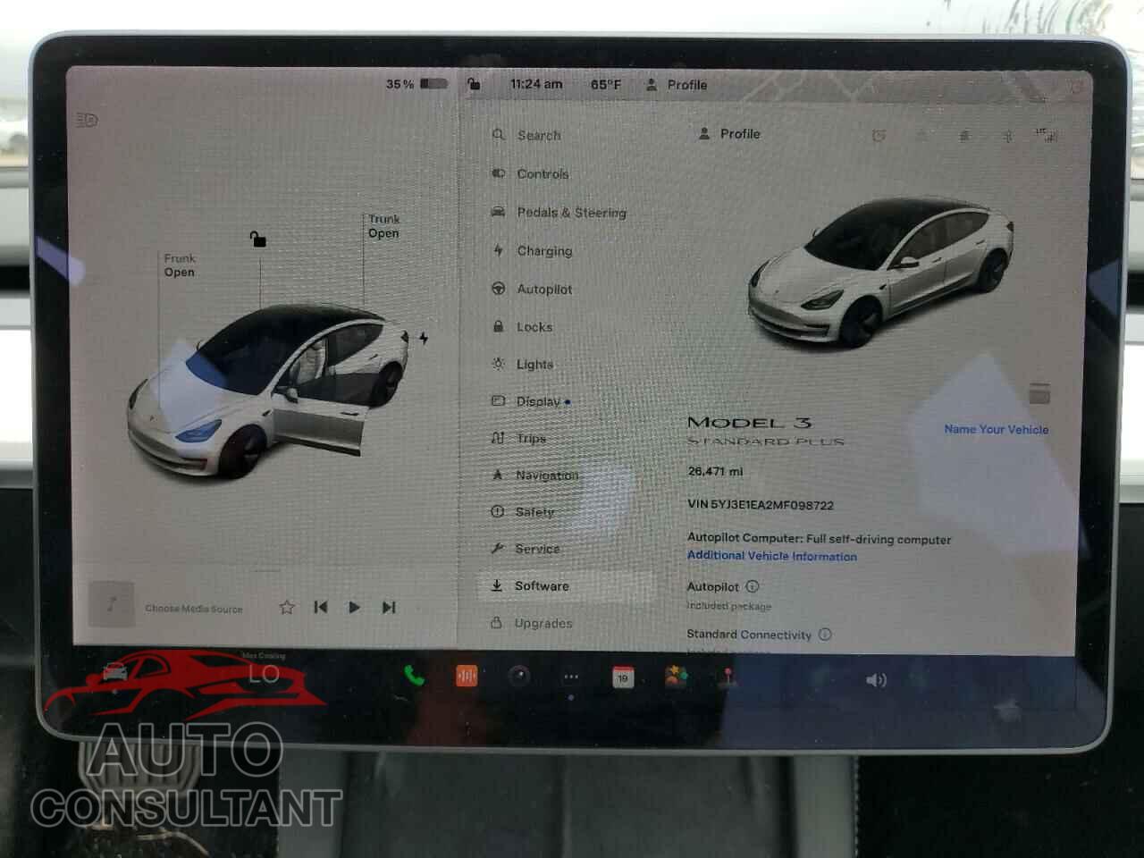 TESLA MODEL 3 2021 - 5YJ3E1EA2MF098722