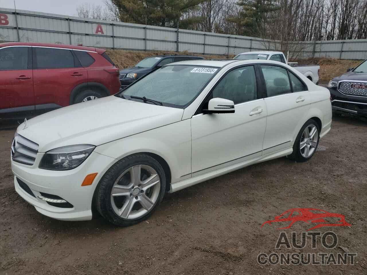 MERCEDES-BENZ C-CLASS 2011 - WDDGF8BB7BR152632