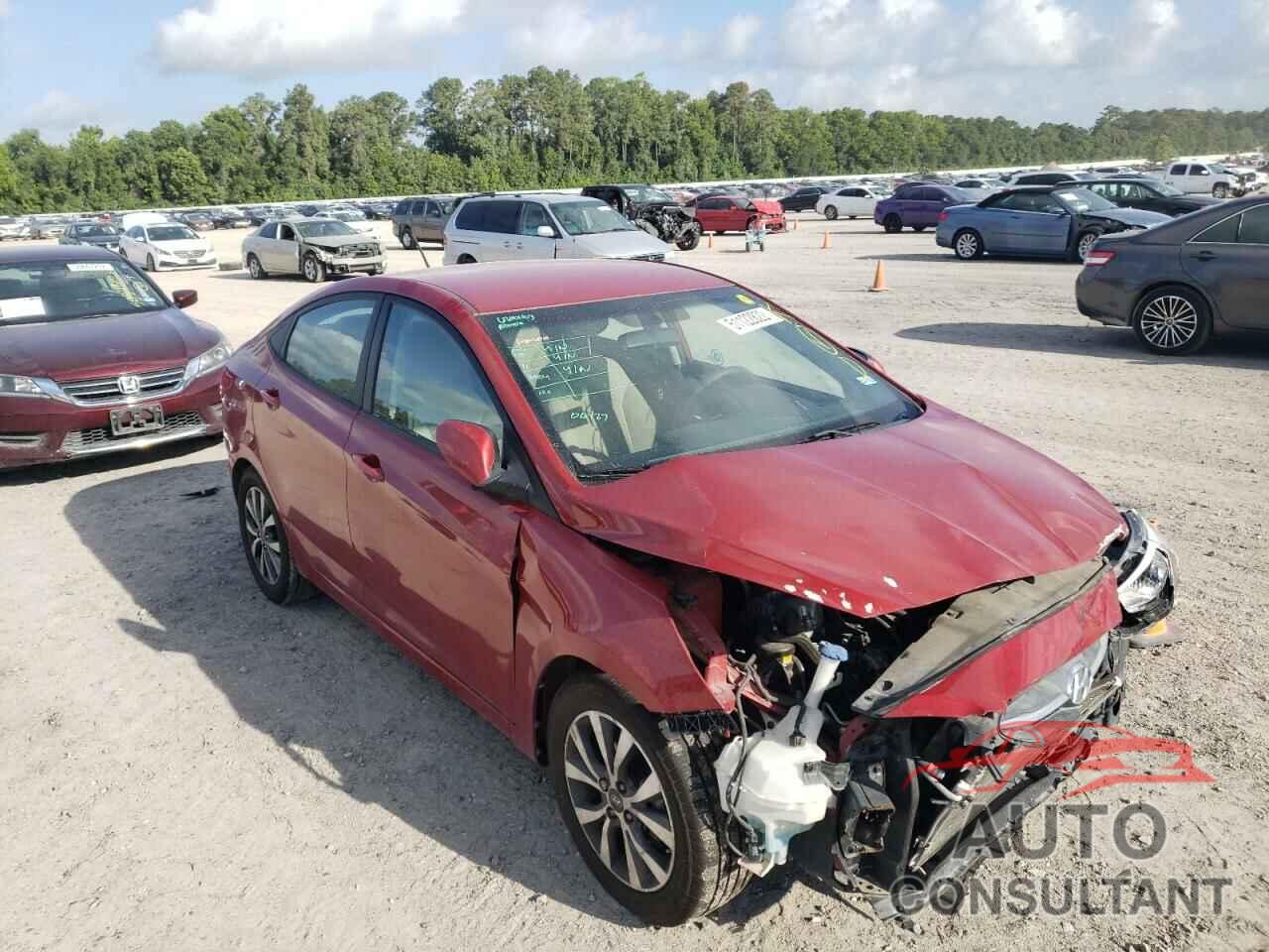 HYUNDAI ACCENT 2017 - KMHCT4AE6HU372254