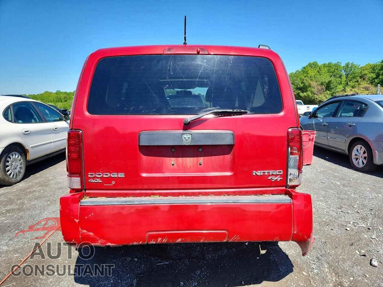 DODGE NITRO 2011 - 1D4PU4GX8BW606985