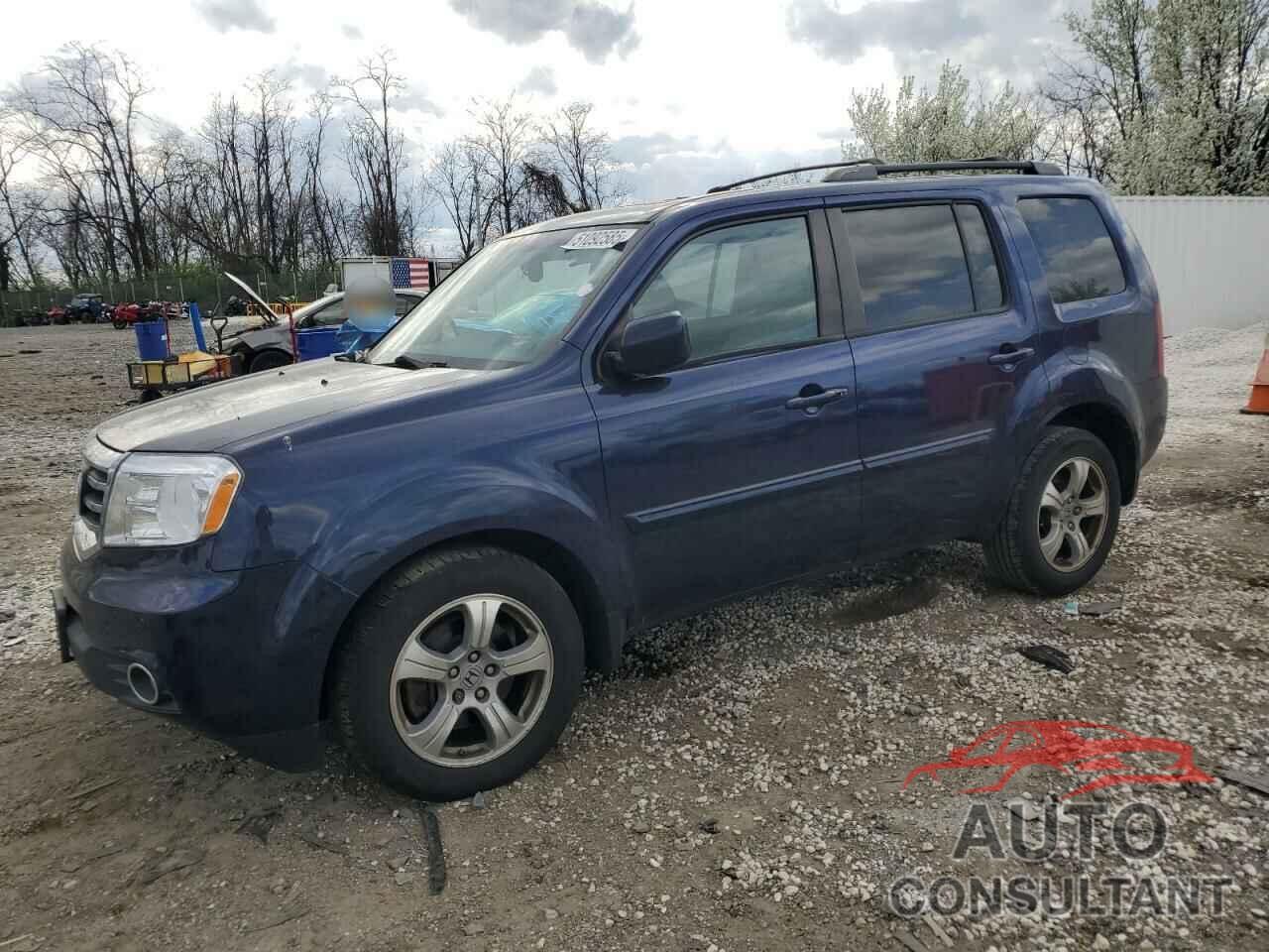 HONDA PILOT 2013 - 5FNYF4H71DB005158