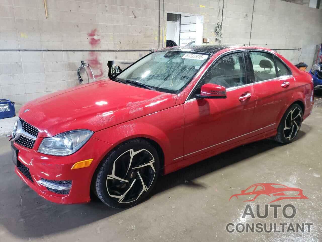MERCEDES-BENZ C-CLASS 2014 - WDDGF8AB6EG202289
