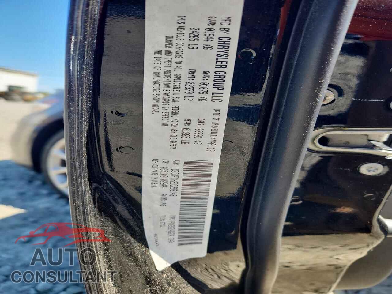 DODGE DART 2013 - 1C3CDFCH2DD293148