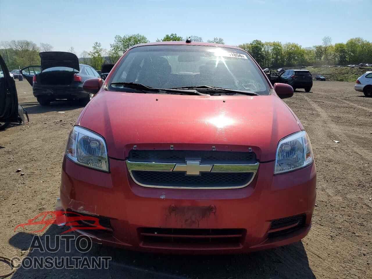 CHEVROLET AVEO 2009 - KL1TD56E59B613077