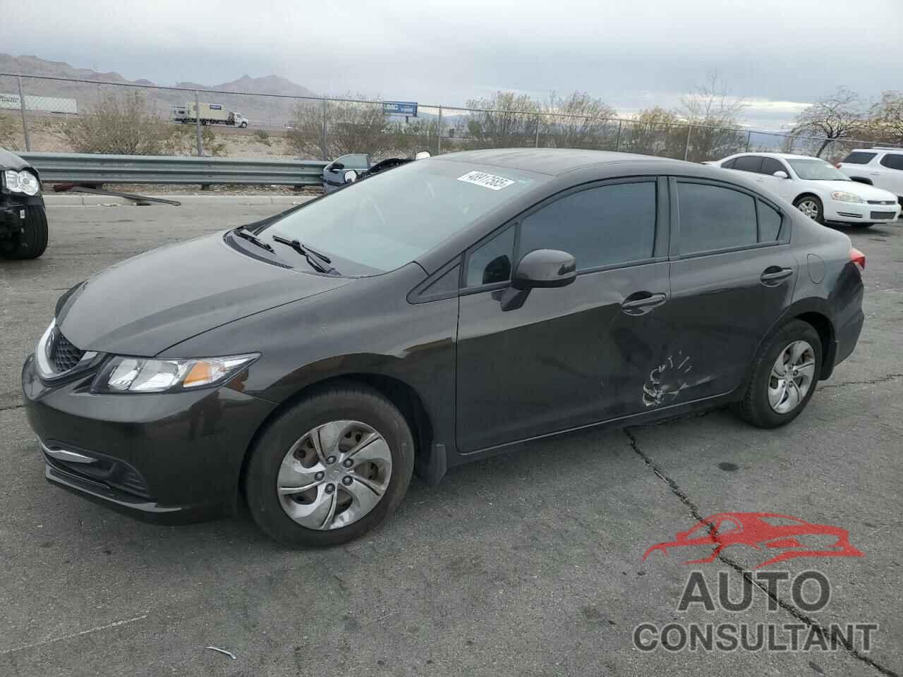 HONDA CIVIC 2013 - 2HGFB2F51DH569316