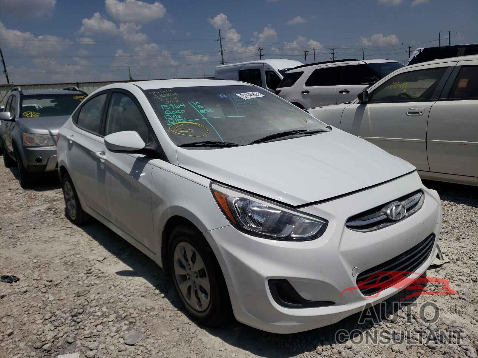 HYUNDAI ACCENT 2016 - KMHCT4AE0GU157807