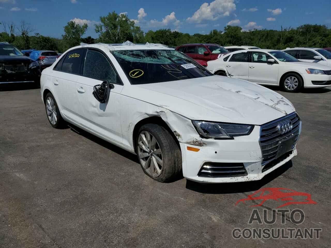 AUDI A4 2017 - WAUANAF40HN007810