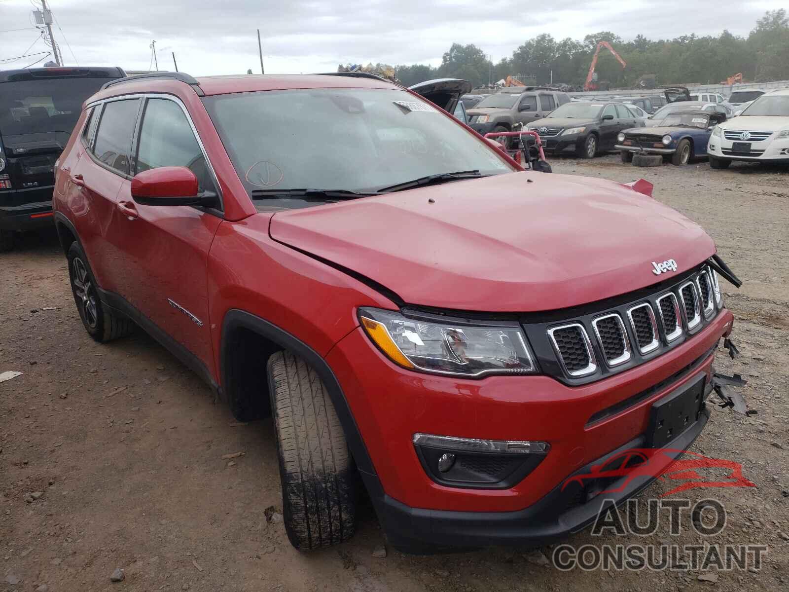 JEEP COMPASS 2020 - 3C4NJDBB9LT240910
