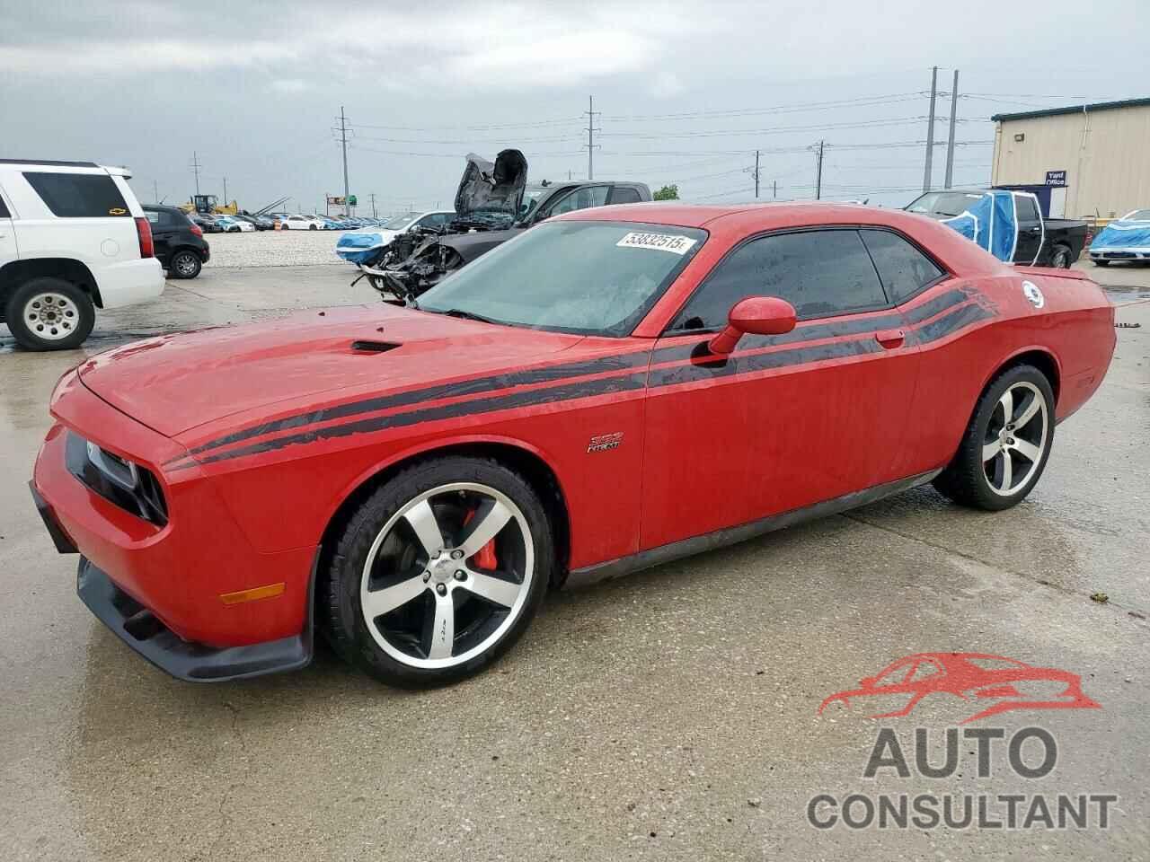DODGE CHALLENGER 2012 - 2C3CDYCJ6CH291287