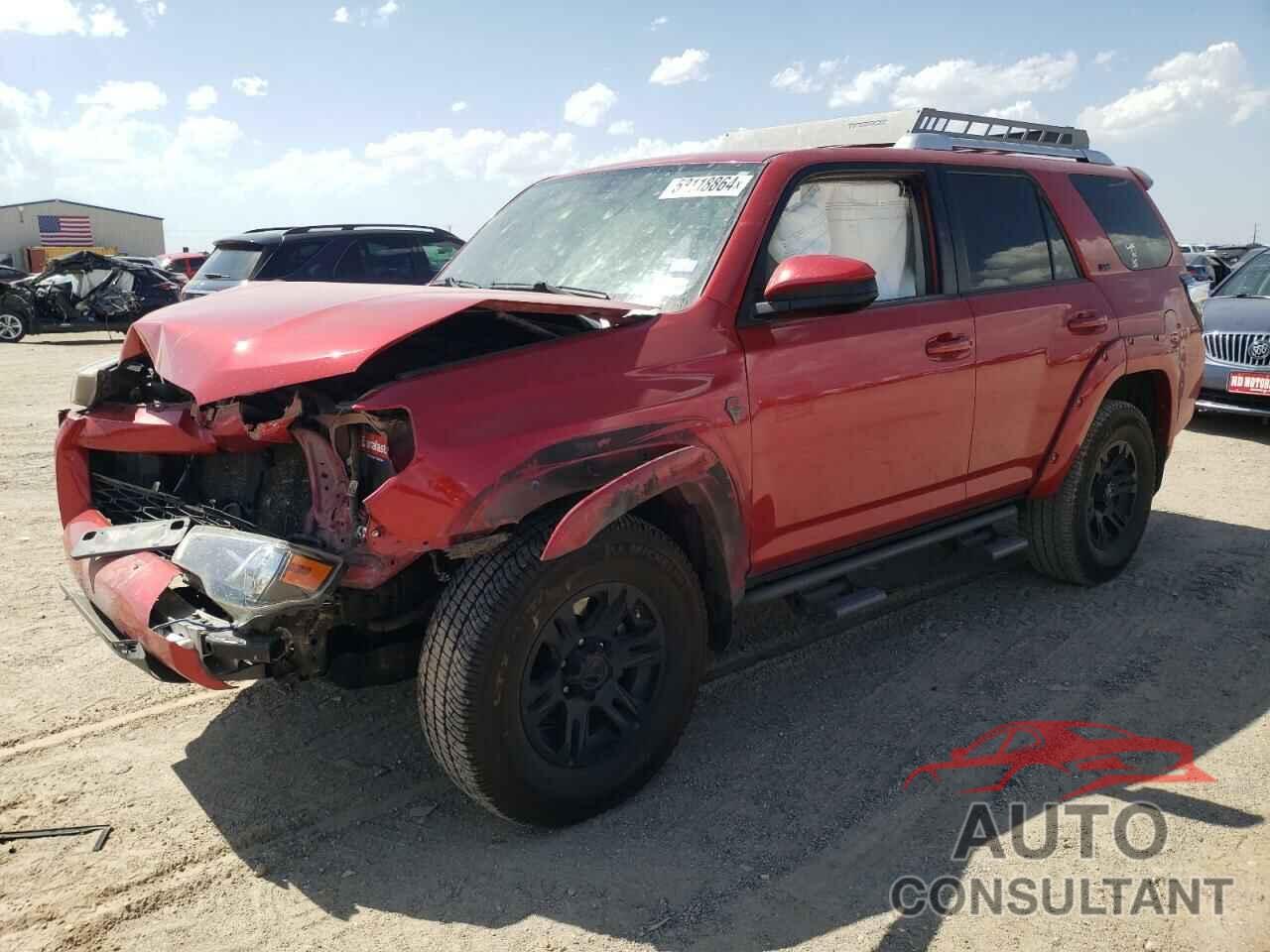 TOYOTA 4RUNNER 2017 - JTEBU5JR9H5422527